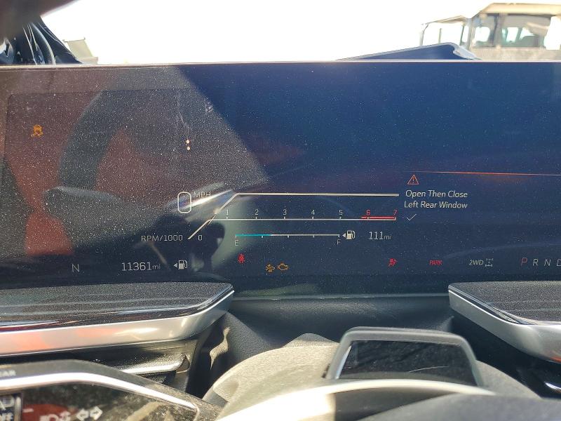 2025 Cadillac Escalade VIN 1GYS9PRL8SR295328 COPART salvage auction — Front End, VA - CERT OF TITLE - SALVAGE, sold $40,250 on 2026-04-08 (photo 9)