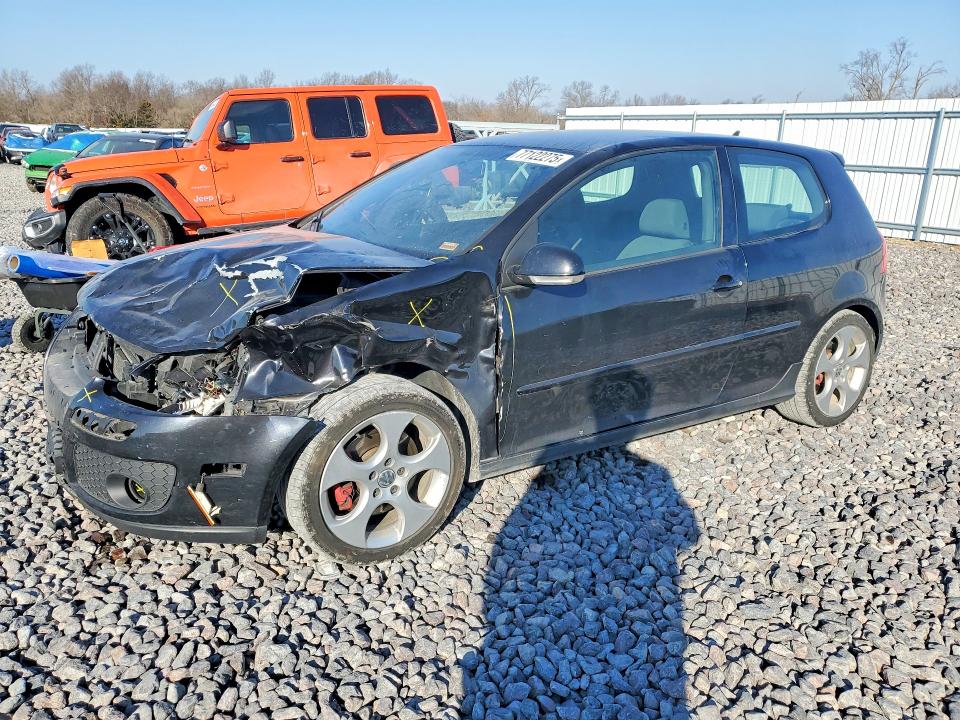 2009 Volkswagen Gti VIN WVWEV71K59W102484 COPART salvage auction — FRONT END, Mo - Salvage Certificate Of Title, sold $70 on 2026-07-21 (photo 1)