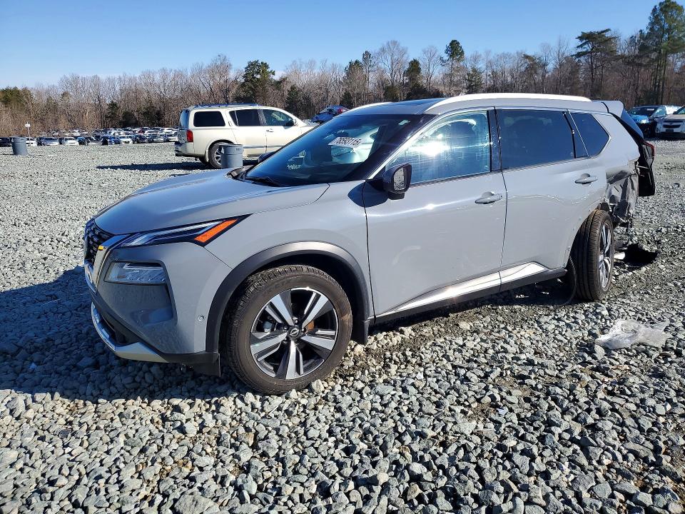 2023 Nissan Rogue VIN JN8BT3DDXPW319545 COPART salvage auction — REAR END, NC - SALVAGE CERTIFICATE OF TITLE, sold $6,900 on 2026-07-29 (photo 1)