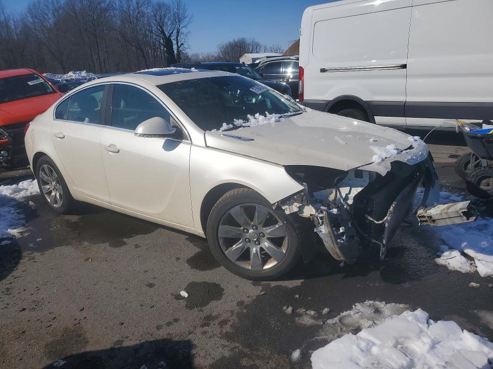 2012 Buick Regal VIN 2G4GR5EK4C9151005 COPART salvage auction — FRONT END, Nj - Cert Of Title-Salvage, sold $575 on 2026-07-09 (photo 4)