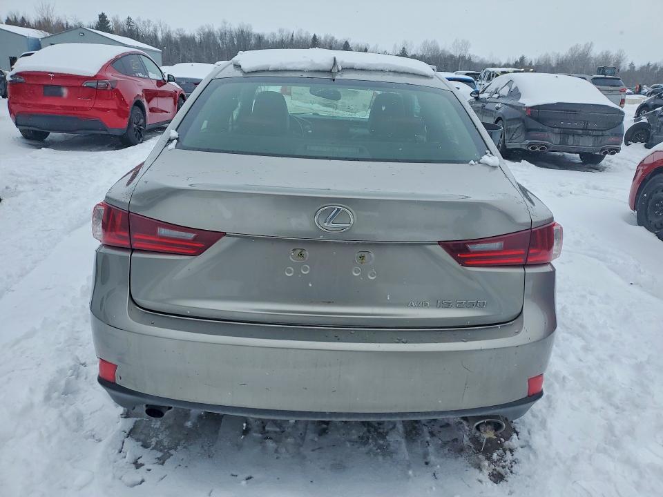 2014 Lexus Is VIN JTHCF1D28E5012760 COPART salvage auction — FRONT END, Salvage Title, sold $4,300 on 2026-07-14 (photo 6)
