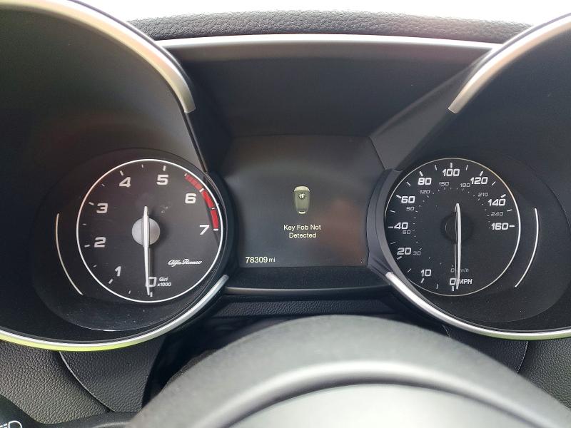 2019 Alfa romeo Giulia VIN ZARFANBN0K7622157 COPART salvage auction — FRONT END, Id - Salvage Certificate Of Title, sold $2,800 on 2026-07-07 (photo 9)