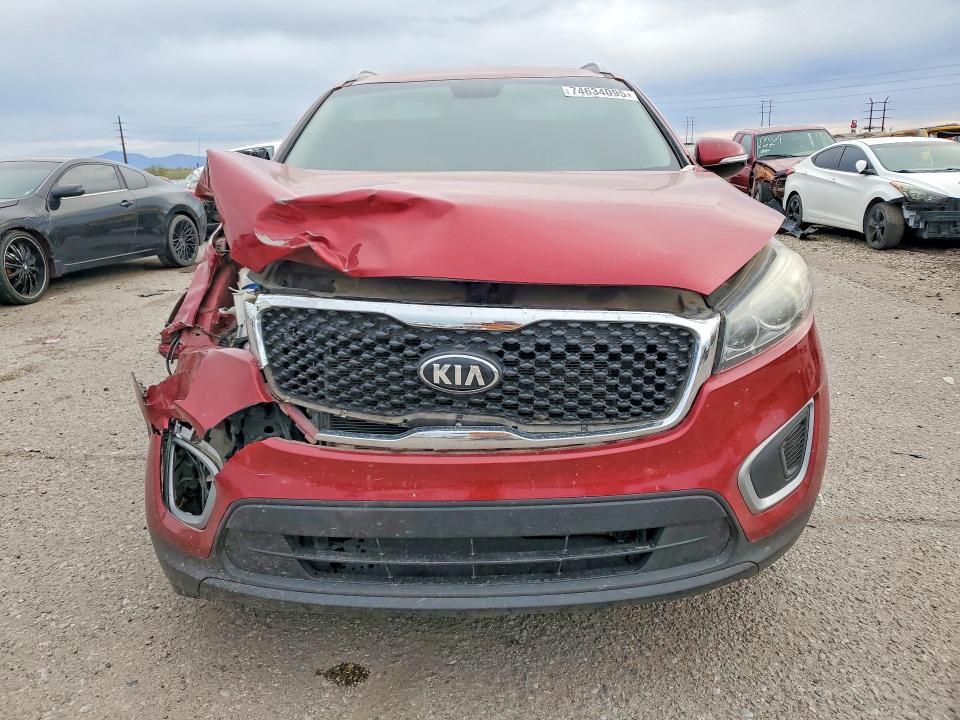 2017 Kia Sorento VIN 5XYPG4A57HG234914 COPART salvage auction — FRONT END, Az - Cert Of Title - Salvage, sold $1,450 on 2026-07-06 (photo 5)