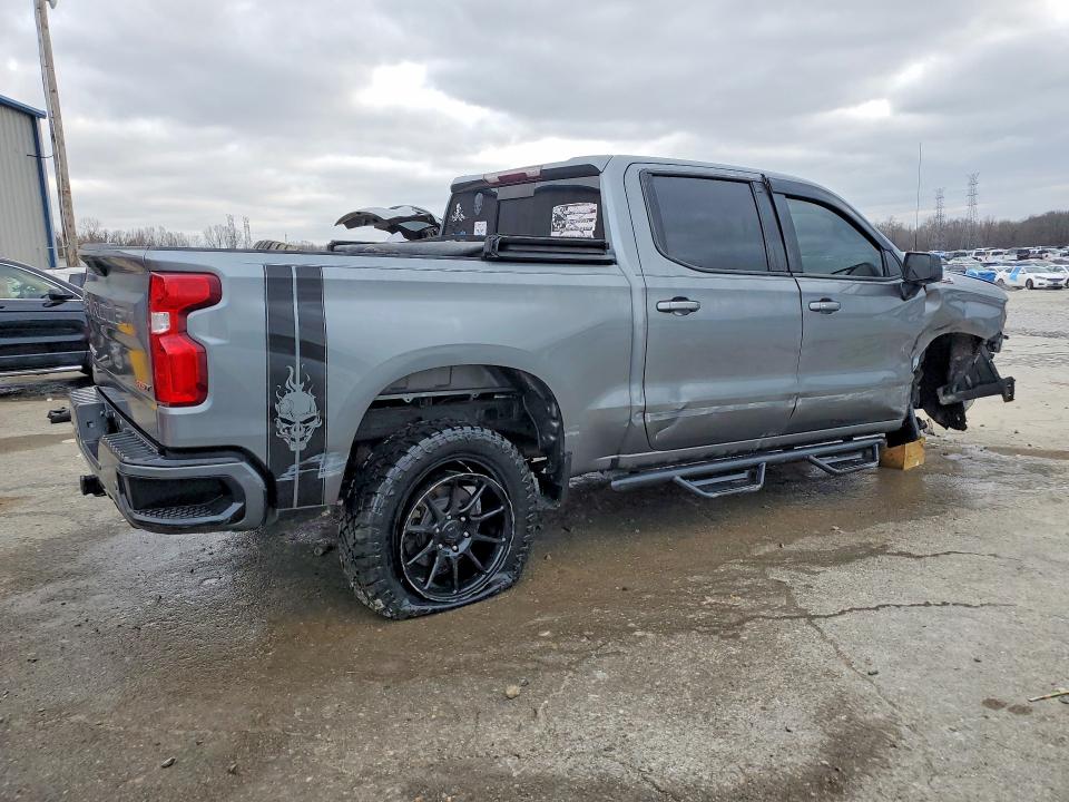2021 Chevrolet Silverado VIN 3GCUYEEL7MG246877 COPART salvage auction — FRONT END, MO - SALVAGE CERTIFICATE OF TITLE, sold $7,900 on 2026-07-30 (photo 3)