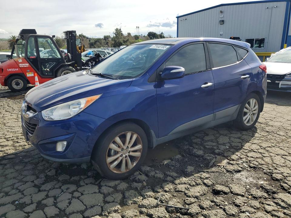 2010 Hyundai Tuson VIN KM8JU3AC0AU016028 COPART salvage auction — MINOR DENT/SCRATCHES, Ca - Salvage Acquisition Billofsale, sold $1,300 on 2026-07-31 (photo 1)
