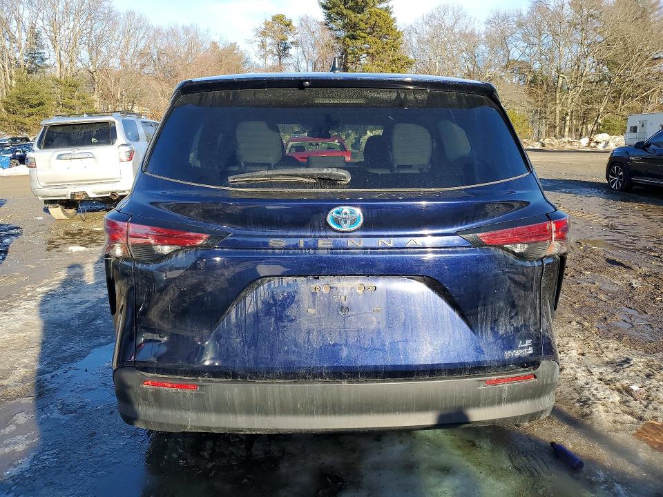 2022 Toyota Sienna VIN 5TDKRKEC4NS075060 COPART salvage auction — SIDE, Ma - Cert Of Title-Salvage, sold $425 on 2026-07-24 (photo 6)