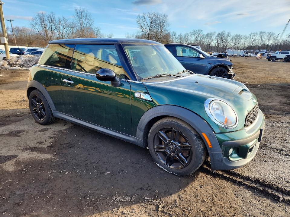 2013 Mini Cooper VIN WMWSV3C53DT393996 COPART salvage auction — FRONT END, Ct - Cert Of Title-Parts Only Salva, sold $450 on 2026-07-28 (photo 4)