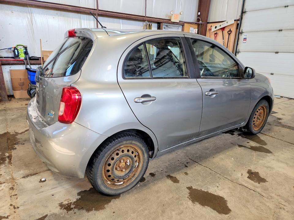 2015 Nissan Micra VIN 3N1CK3CP2FL225391 COPART salvage auction — REAR END, Ab - Bos - Salvage, sold $550 on 2026-07-02 (photo 3)