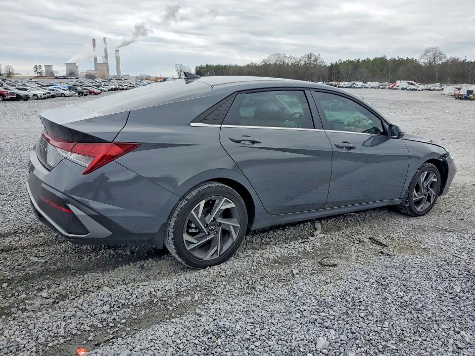 2025 Hyundai Elantra VIN KMHLP4DG0SU074324 COPART salvage auction — FRONT END, ID - SALVAGE CERTIFICATE OF TITLE, sold $250 on 2026-07-30 (photo 3)