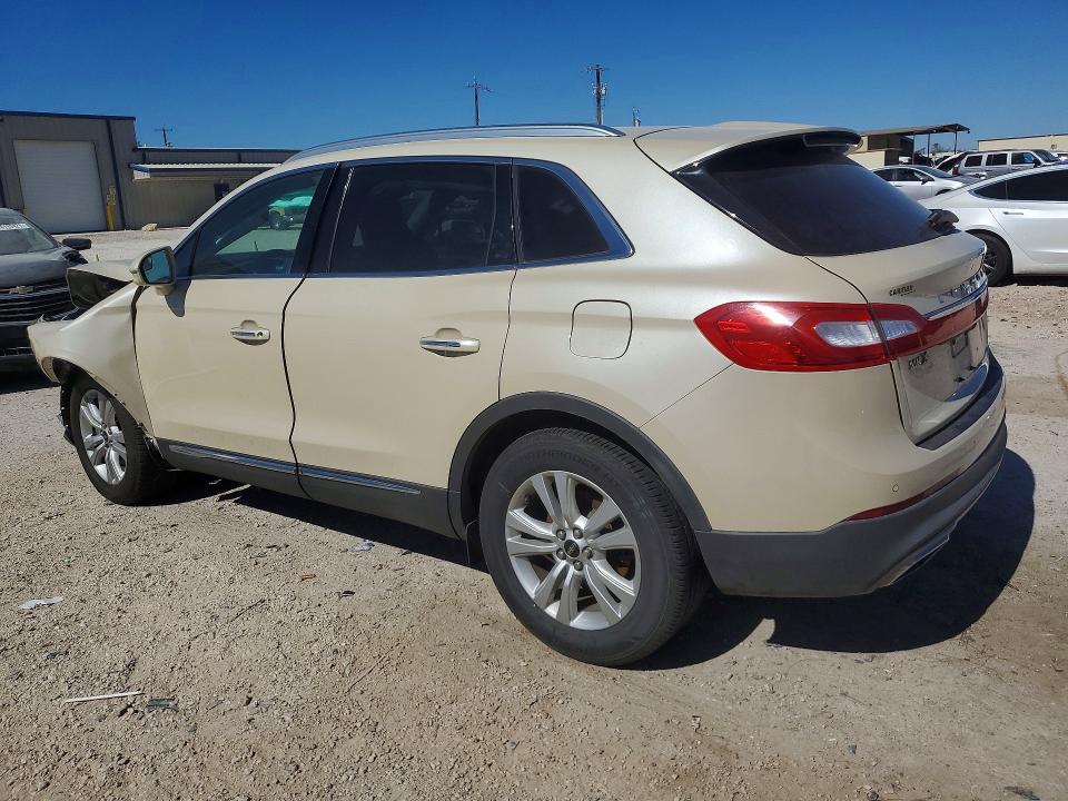 2018 Lincoln Mkx VIN 2LMPJ6JR5JBL20684 COPART salvage auction — FRONT END, TX - SALVAGE VEHICLE TITLE, sold $1,300 on 2026-07-09 (photo 2)