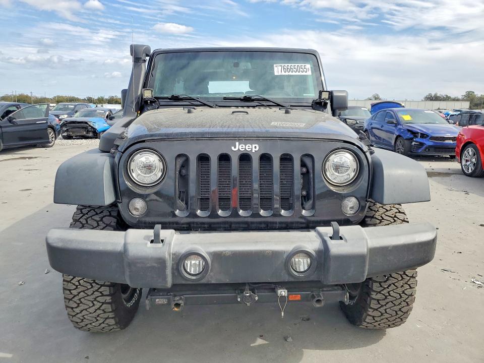 2017 Jeep Wrangler / VIN 1C4BJWFG8HL726051 COPART salvage auction — REAR END, Salvage Title, sold $7,200 on 2026-07-29 (photo 5)