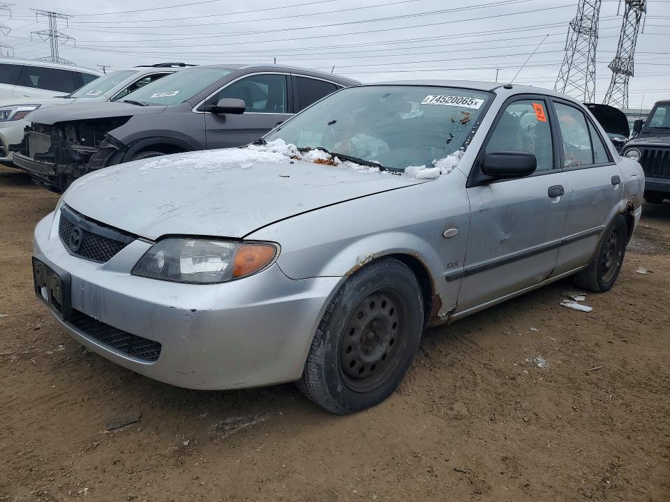 2003 Mazda Protege VIN JM1BJ225730104693 — COPART salvage auction photo