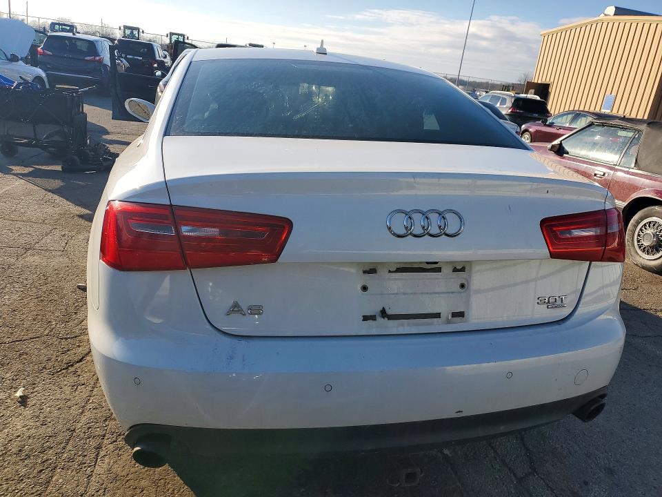 2012 Audi A6 VIN WAUGGAFC8CN137418 COPART salvage auction — FRONT END, Oh - Cert Of Title-Salvage, sold $425 on 2026-07-10 (photo 6)