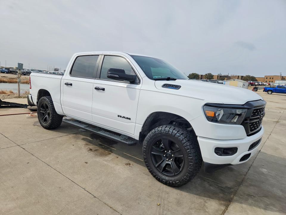 2023 Ram 1500 VIN 1C6RREFT3PN515848 COPART salvage auction — SIDE, Tx - Certificate Of Title, sold $12,100 on 2026-07-02 (photo 4)