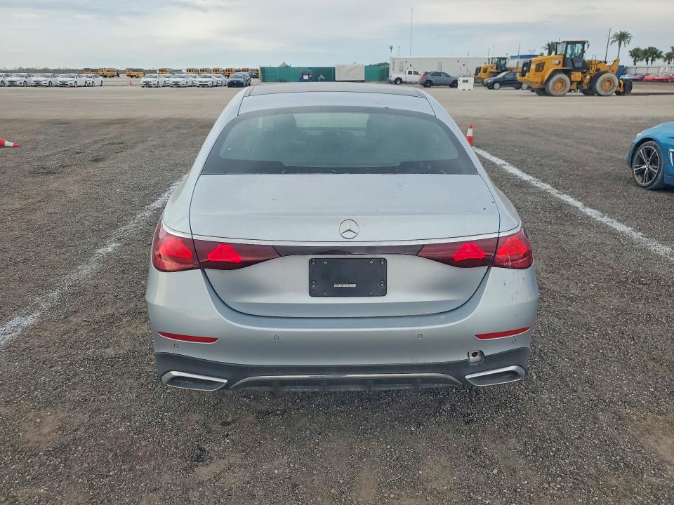 2025 Mercedes-benz E-class VIN W1KLF4HB3SA093849 COPART salvage auction — FRONT END, On - Permit No Brand - Unfit, sold $27,250 on 2026-07-06 (photo 6)