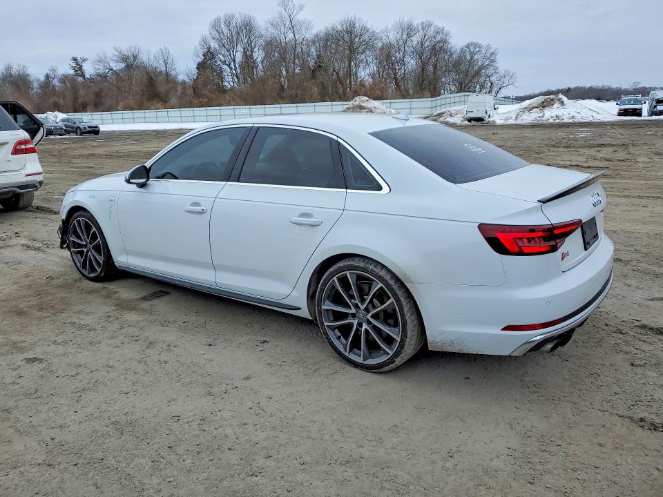 2018 Audi S4 VIN WAUC4AF44JA075939 COPART salvage auction — FRONT END, Ma - Cert Of Title-Salvage, sold $200 on 2026-07-29 (photo 2)