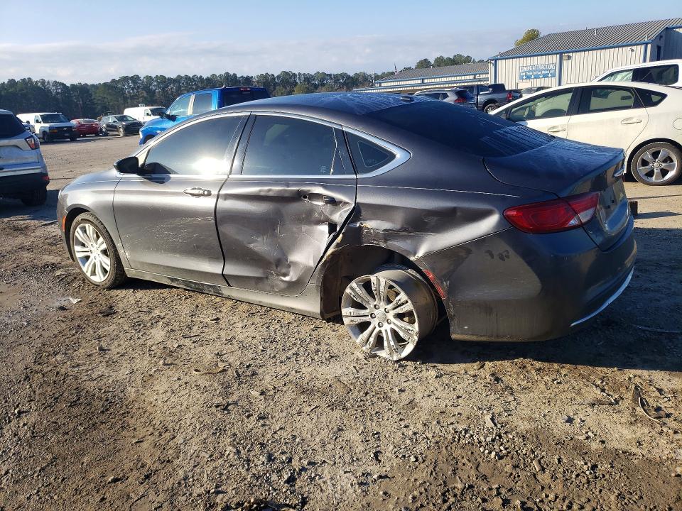 2016 Chrysler 200 VIN 1C3CCCAB2GN109387 COPART salvage auction — SIDE, Ms - Cert Of Title-Salvaged, sold $350 on 2026-07-10 (photo 2)