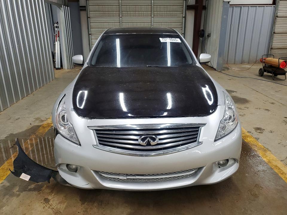 2013 Infiniti G VIN JN1CV6AR9DM754207 COPART salvage auction — FRONT END, Nc - Salvage Certificate Of Title, sold $2,300 on 2026-07-08 (photo 5)