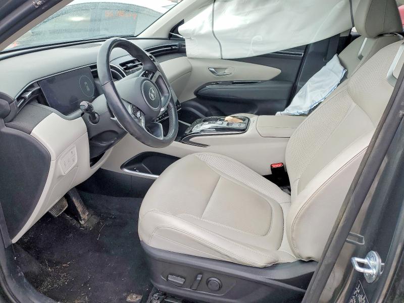 2023 Hyundai Tucson VIN KM8JCCA12PU129344 COPART salvage auction — FRONT END, Qc - Gravement Accidente, sold $2,400 on 2026-07-07 (photo 7)