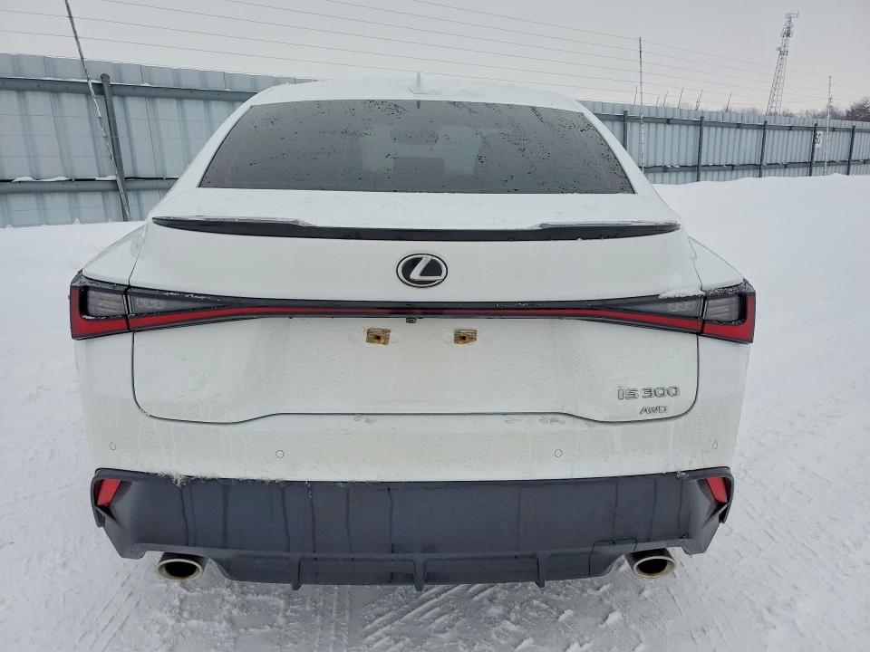 2023 Lexus Is VIN JTHG81F20P5051936 COPART salvage auction — VANDALISM, Salvage Title, sold $16,800 on 2026-07-23 (photo 6)