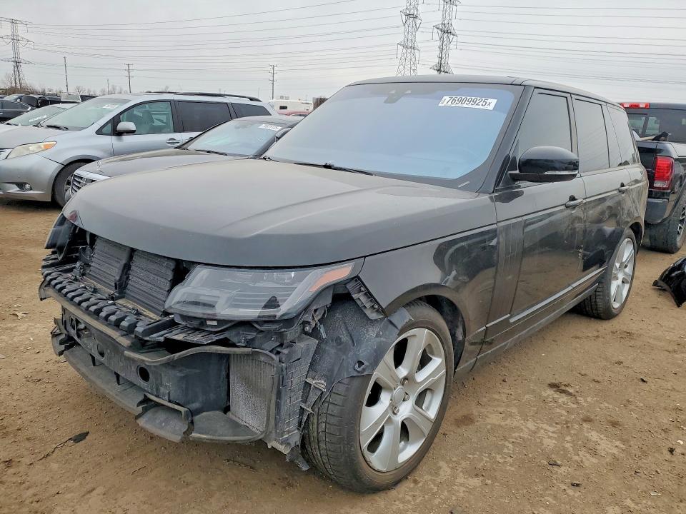 2018 Land rover RANGE ROVER VIN SALGS2RE7JA515021 COPART salvage auction — FRONT END, Il - Salvage Certificate, sold $15,500 on 2026-07-07 (photo 1)