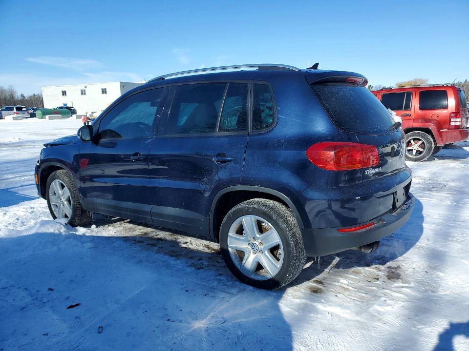 2015 Volkswagen Tiguan VIN WVGJV7AX1FW553557 COPART salvage auction — FRONT END, Salvage Title, sold $1,750 on 2026-07-14 (photo 2)
