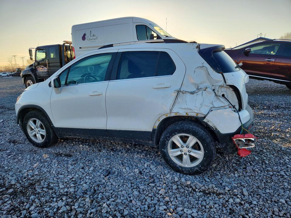 2016 Chevrolet Trax VIN KL7CJPSB1GB570022 COPART salvage auction — ALL OVER, Il - Salvage Certificate, sold $700 on 2026-07-06 (photo 2)
