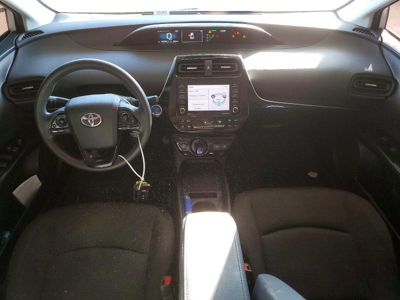 2021 Toyota Prius VIN JTDKAMFU5M3151640 COPART salvage auction — FRONT END, Az - Cert Of Title - Salvage, sold $7,000 on 2026-07-13 (photo 8)