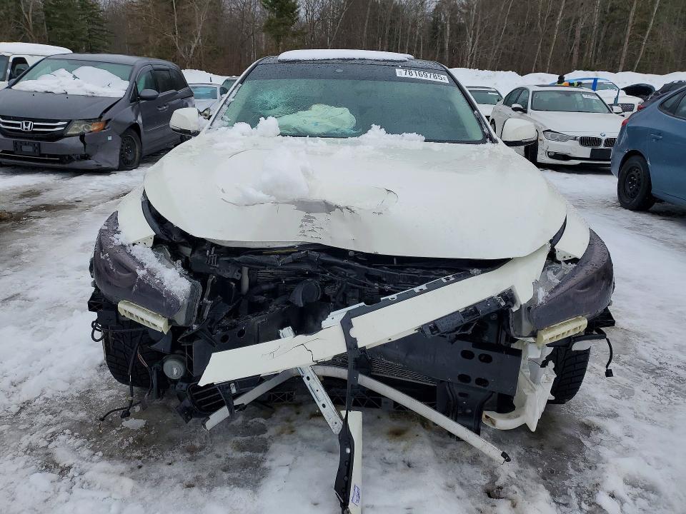 2017 Infiniti Q50 VIN JN1EV7AR3HM838978 COPART salvage auction — FRONT END, ON - PERMIT SALVAGE, sold $300 on 2026-07-28 (photo 5)