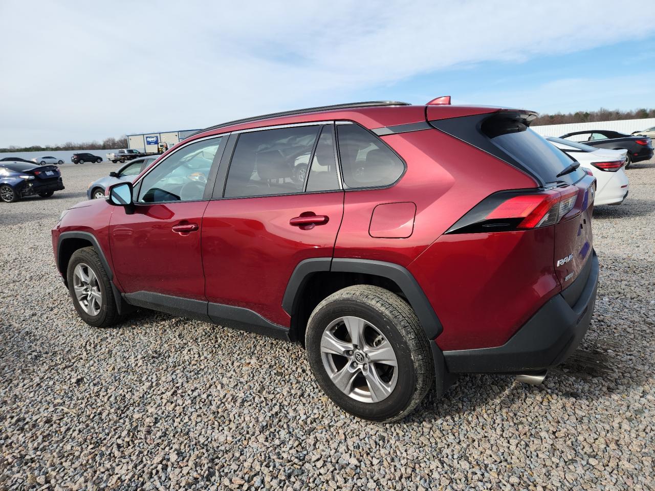 2025 Toyota RAV4 VIN 2T3W1RFV1SW435302 COPART salvage auction — Side, NC - SALVAGE CERTIFICATE OF TITLE, sold $10,800 on 2026-07-07 (photo 2)