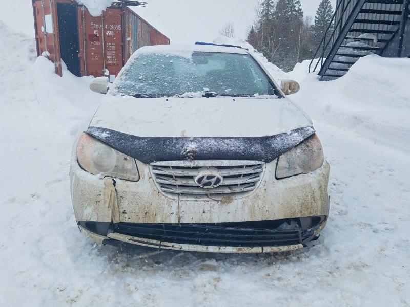 2010 Hyundai Elantra VIN KMHDU4BD7AU991037 COPART salvage auction — FRONT END, Qc - Gravement Accidente, sold $375 on 2026-07-07 (photo 5)