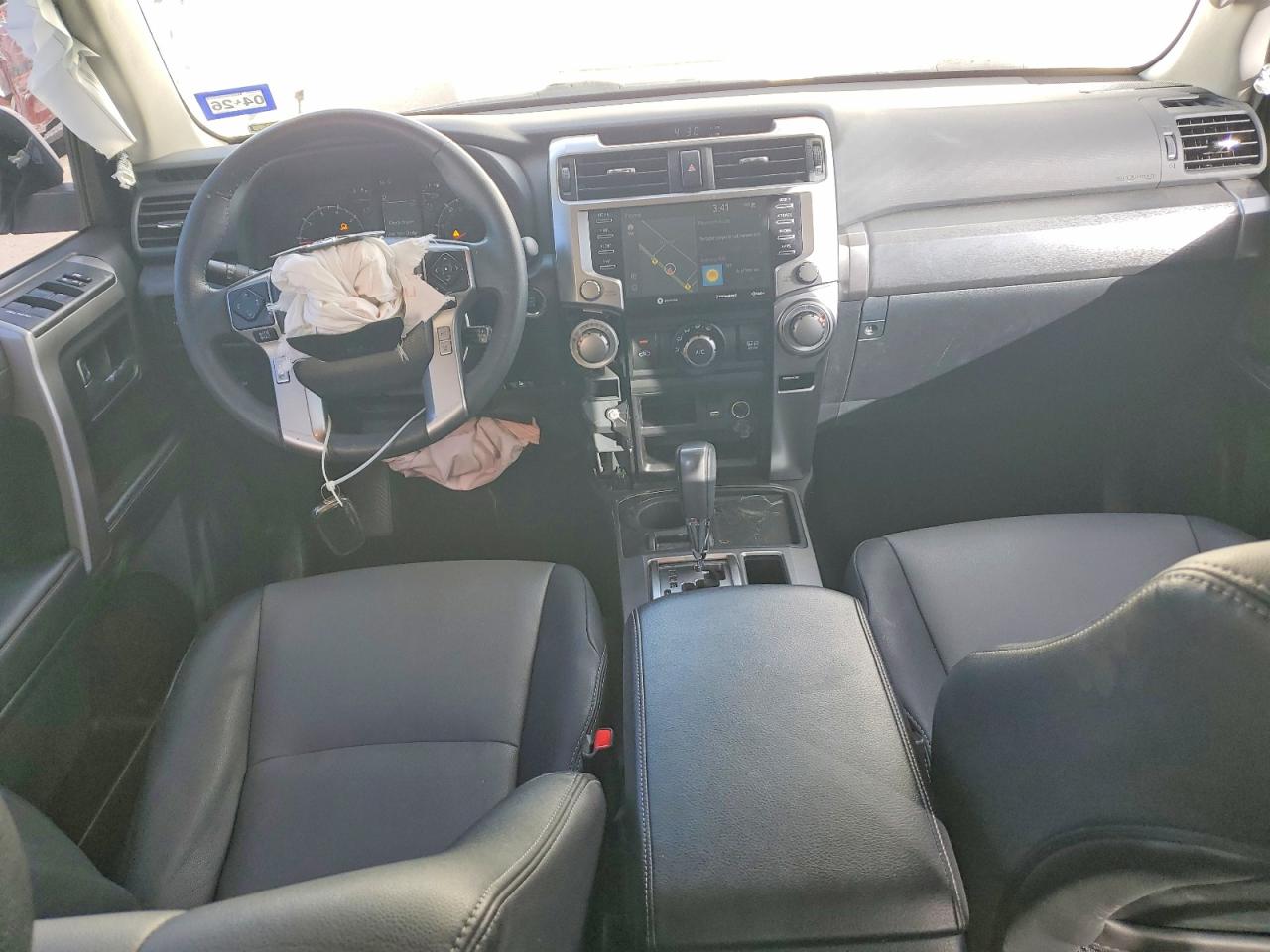 2022 Toyota 4Runner VIN JTEFU5JR7N5253816 COPART salvage auction — Front End, TX - SALVAGE VEHICLE TITLE, sold $10,700 on 2026-07-10 (photo 8)