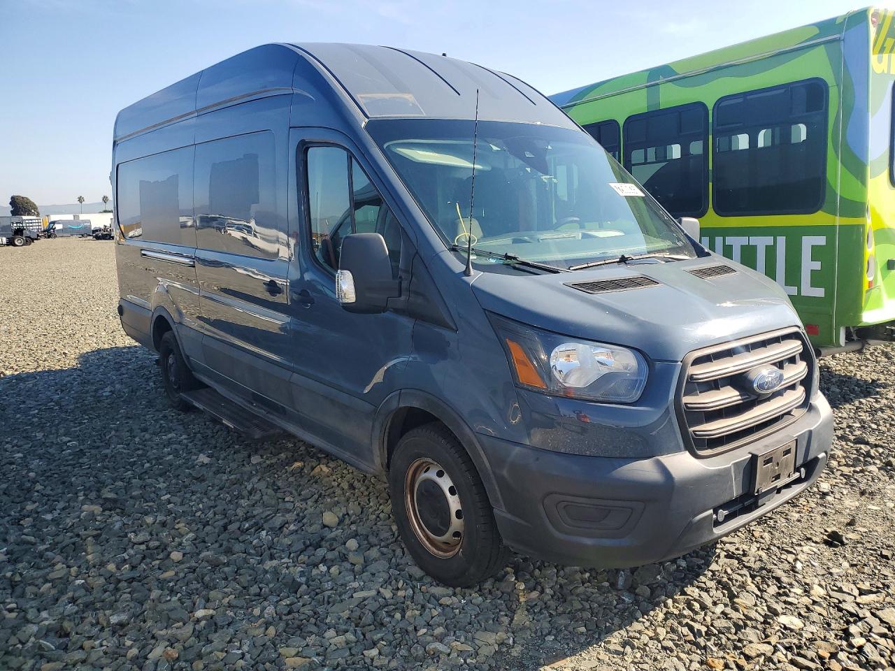 2020 Ford Transit VIN 1FTBR3X81LKB27604 COPART salvage auction — Minor Dent/Scratches, CA - DIS/DLR/EXP ONLY CLEAN TITLE, sold $15,000 on 2026-02-16 (photo 4)