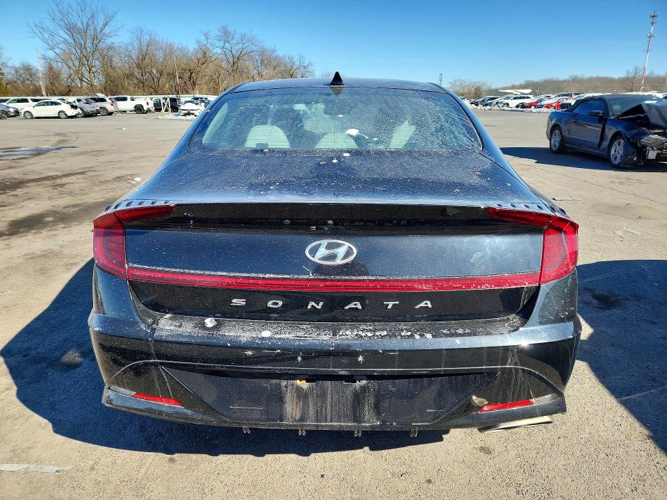 2020 Hyundai Sonata VIN 5NPEF4JA2LH004173 COPART salvage auction — FRONT END, Nj - Cert Of Title-Salvage, sold $4,100 on 2026-07-09 (photo 6)