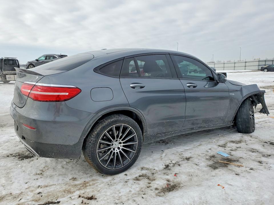 2017 Mercedes-benz Glc VIN WDC0J6EB6HF284215 COPART salvage auction — FRONT END, Il - Salvage Certificate, sold $10,400 on 2026-07-13 (photo 3)