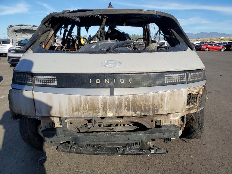 2025 Hyundai Ioniq 5 VIN 7YAKN4DA7SY023969 COPART salvage auction — BURN, CA - NON-REPAIRABLE VEHICLE CERT, sold $225 on 2026-07-20 (photo 6)