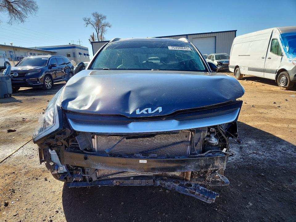 2023 Kia Sportage VIN KNDPVCAF5P7125856 COPART salvage auction — ROLLOVER, Nm - Cert Of Title-Salvage, sold $3,250 on 2026-07-09 (photo 5)