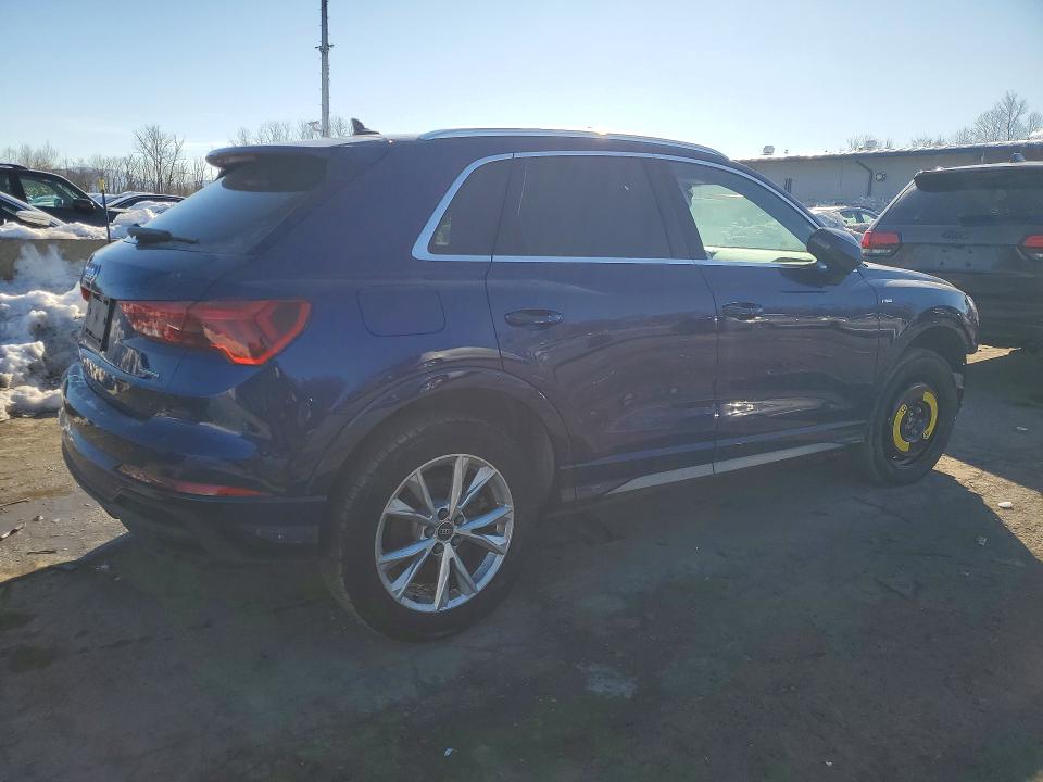 2024 Audi Q3 VIN WA1DEDF34R1039560 COPART salvage auction — FRONT END, Nj - Cert Of Title-Salvage, sold $350 on 2026-07-02 (photo 3)