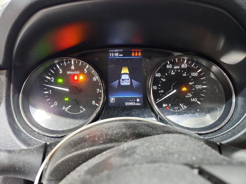 2020 Nissan Rogue sport VIN JN1BJ1CW3LW375039 COPART salvage auction — FRONT END, Nh - Cert Of Title-Salvage, sold $4,350 on 2026-07-14 (photo 9)