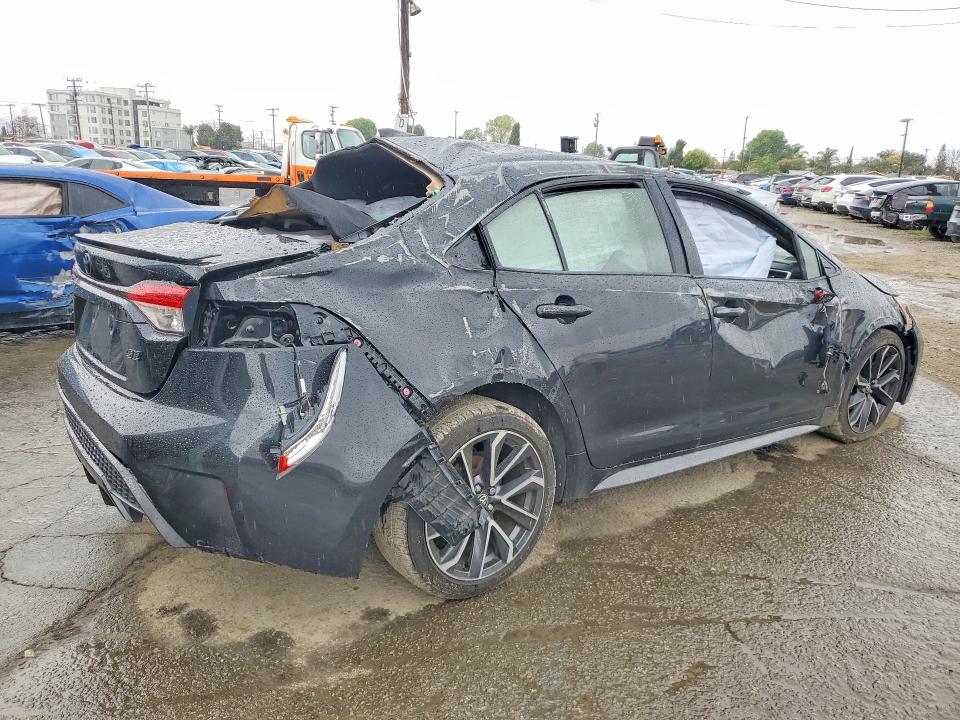 2021 Toyota Corolla VIN JTDS4MCE7MJ075256 COPART salvage auction — ALL OVER, Ca - Salvage Certificate, sold $1,250 on 2026-07-16 (photo 3)
