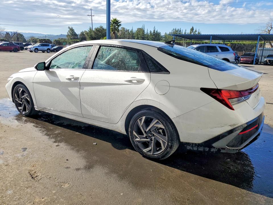 2025 Hyundai Elantra VIN KMHLS4DG4SU946843 COPART salvage auction — SIDE, Ca - Non-Repairable Vehicle Cert, sold $5,800 on 2026-07-20 (photo 2)