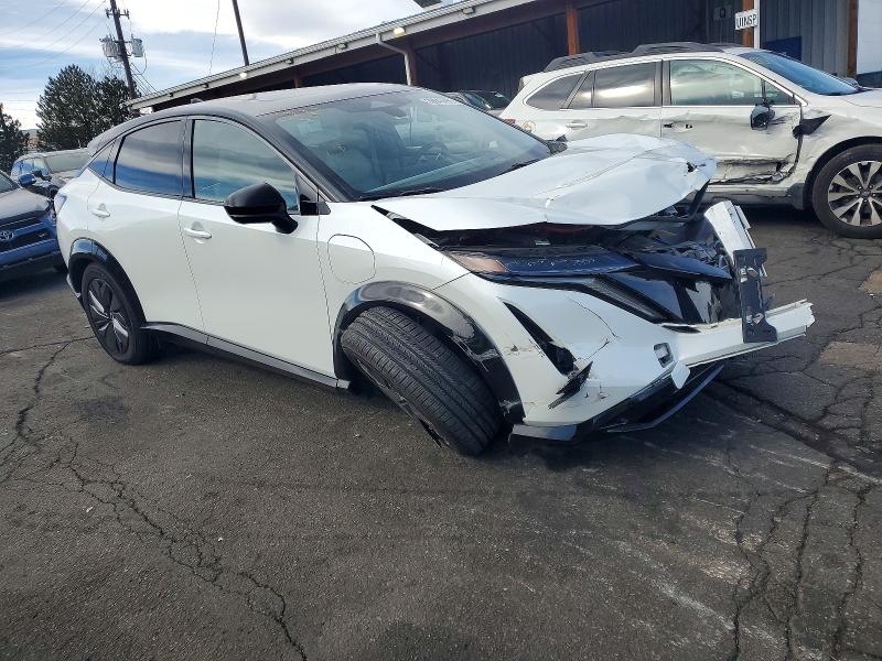 2025 Nissan Ariya VIN JN8DF0BF8SM764499 COPART salvage auction — FRONT END, CO - SALVAGE TITLE (P), sold $550 on 2026-07-28 (photo 4)