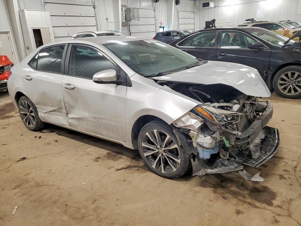 2019 Toyota Corolla VIN 5YFBURHE8KP857144 COPART salvage auction — FRONT END, Id - Salvage Certificate Of Title, sold $325 on 2026-06-30 (photo 4)
