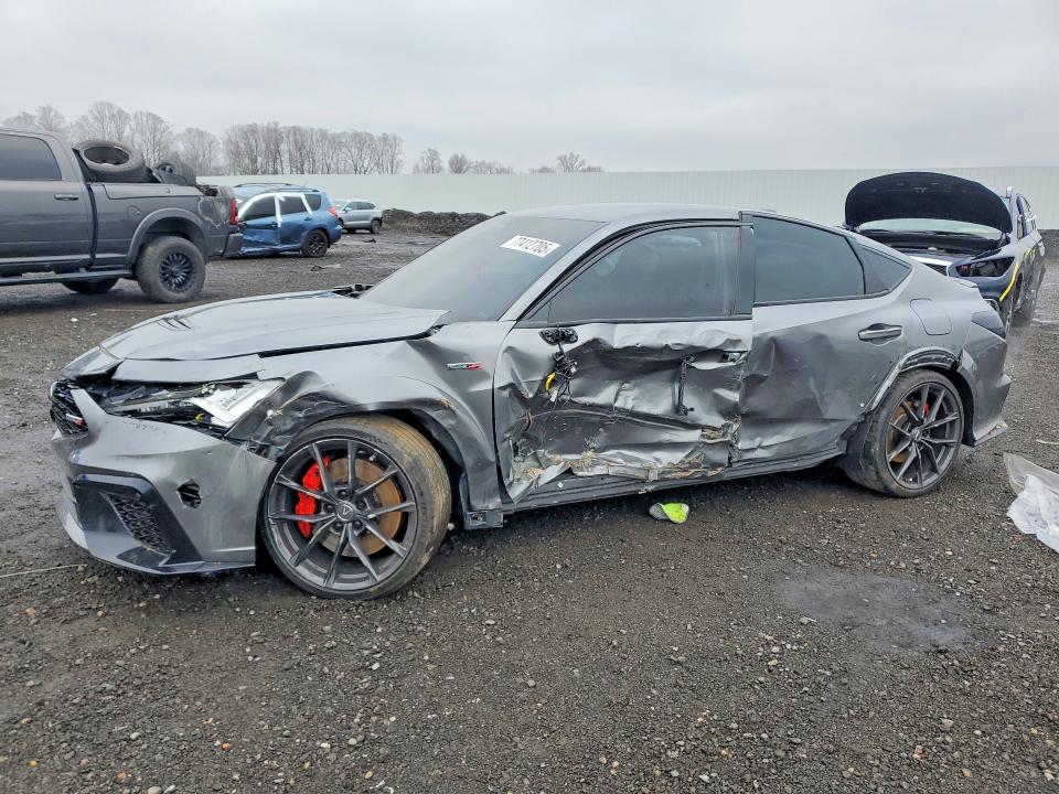 2024 Acura Integra VIN 19UDE5G90RA003462 COPART salvage auction — SIDE, Md - Cert Of Salvage > 75% Damage, sold $7,100 on 2026-08-21 (photo 1)