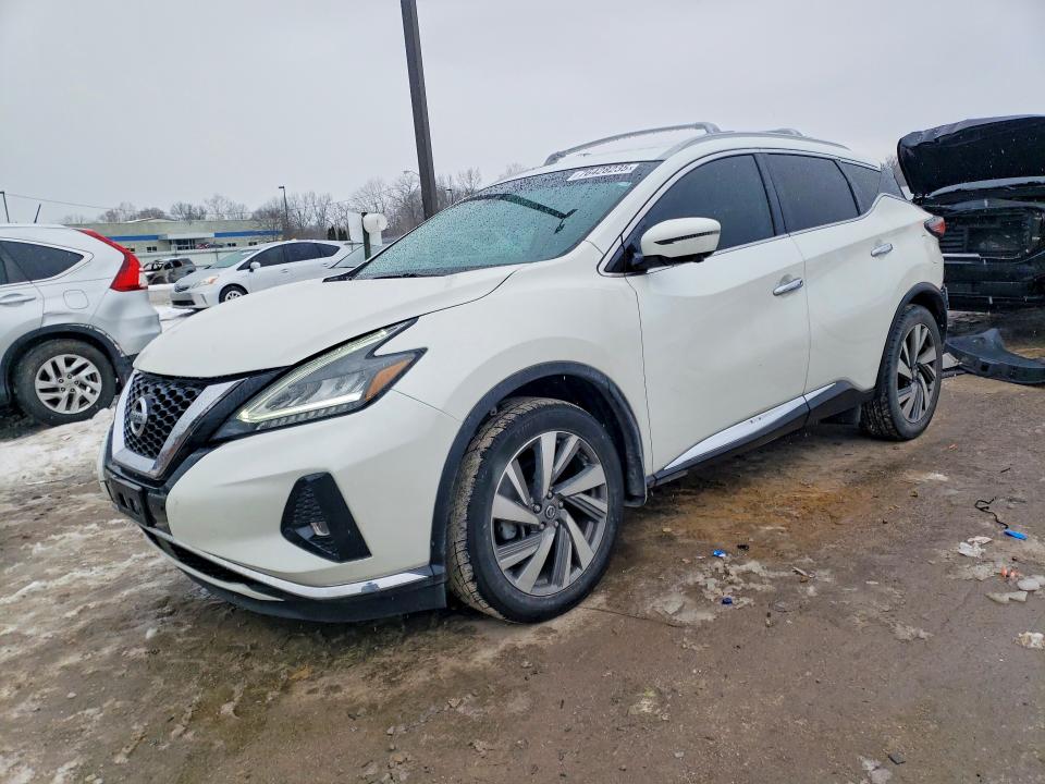 2020 Nissan Murano VIN 5N1AZ2CJ0LN118255 COPART salvage auction — REAR END, TX - CERTIFICATE OF TITLE, sold $2,500 on 2026-07-02 (photo 1)