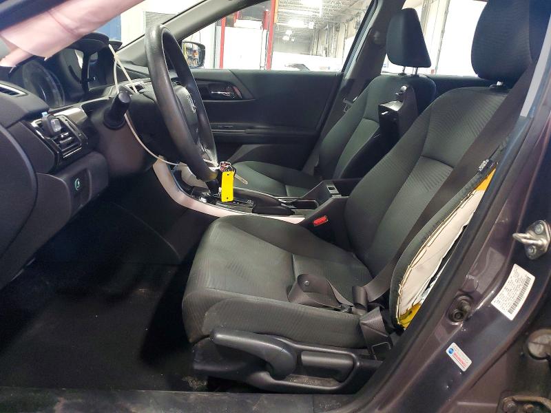 2017 Honda Accord VIN 1HGCR2F36HA157135 COPART salvage auction — FRONT END, Salvage Title, sold $2,100 on 2026-07-09 (photo 7)