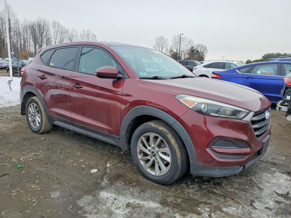 2016 Hyundai Tucson VIN KM8J23A41GU032679 COPART salvage auction — REAR END, Ma - Cert Of Title-Salvage, sold $2,300 on 2026-07-02 (photo 4)