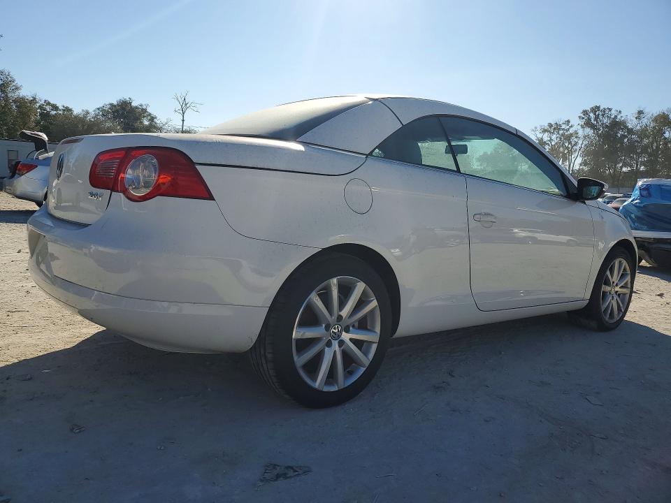 2009 Volkswagen Eos VIN WVWBA71F59V008645 COPART salvage auction — MECHANICAL, Fl - Certificate Of Title, sold $450 on 2026-07-21 (photo 3)
