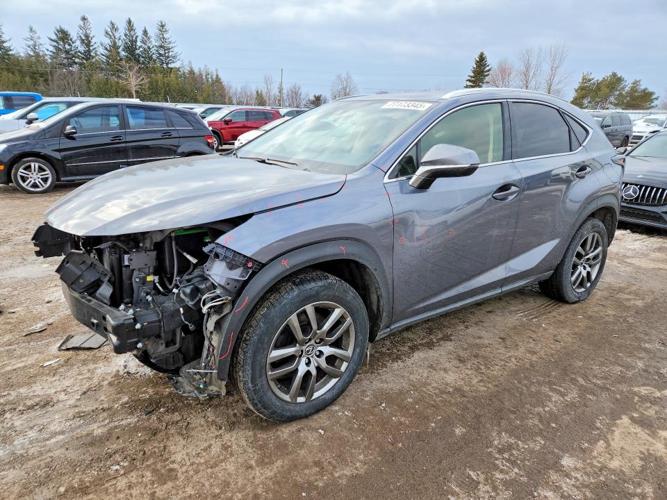 2021 Lexus Nx VIN JTJGARDZ0M2259300 — COPART salvage auction photo