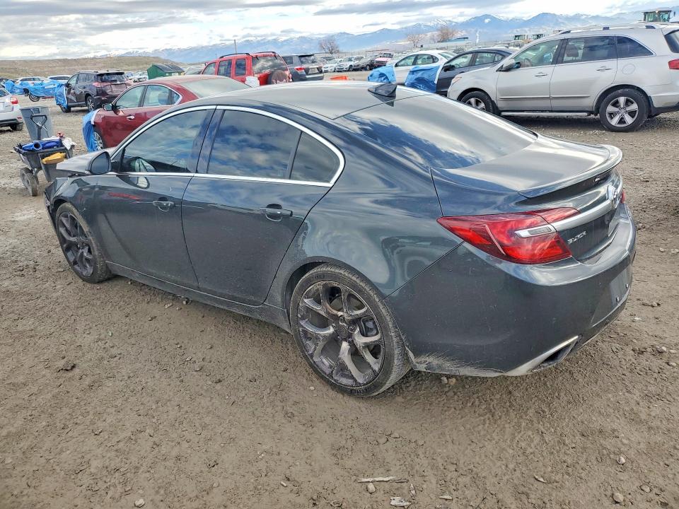 2016 Buick Regal VIN 2G4GV5GXXG9141976 COPART salvage auction — FRONT END, Ut - Salvage Certificate, sold $750 on 2026-07-09 (photo 2)